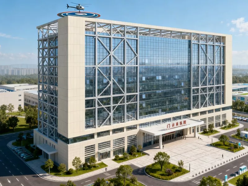 High-Rise Prefabrike Metal Lopital Building