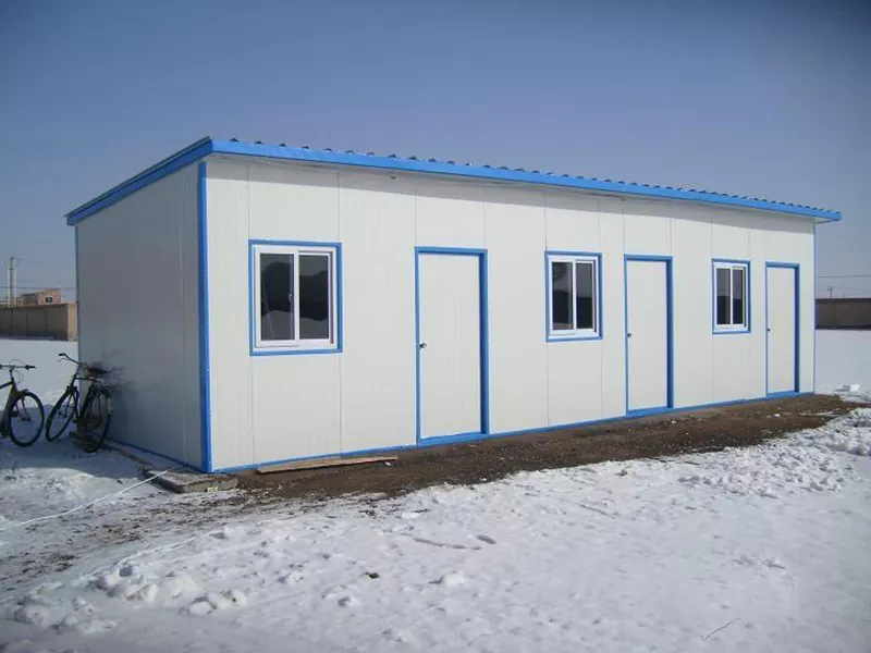Ki materyèl yo itilize nan kay prefabrike?